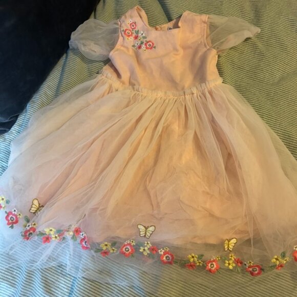🦋 Blueberi Boulevard Special Occasion Dress – Size 4T 🦋 - Picture 1 of 4